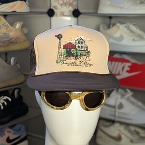 Amish Village Vintage Farm Hat (OS)